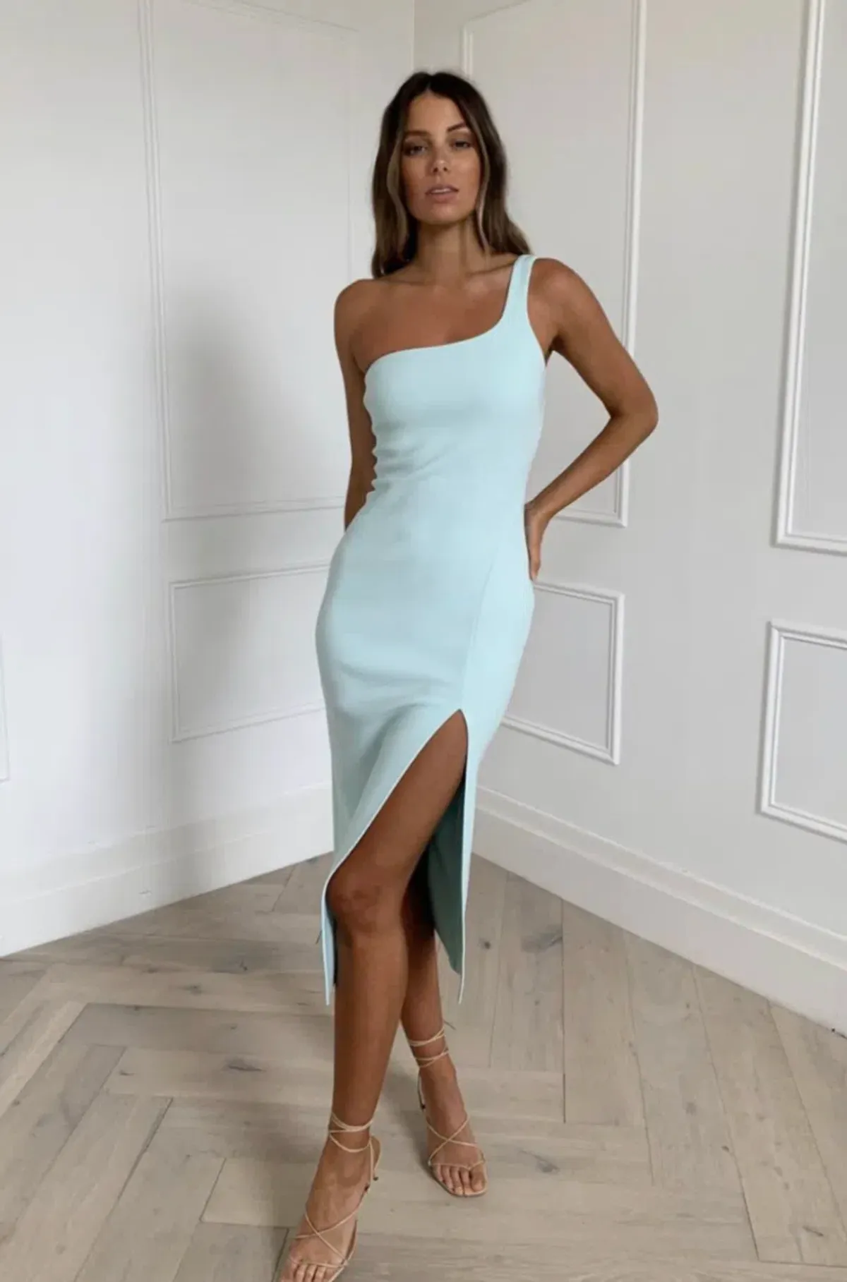 Bec & Bridge Ariel Midi Dress Mint Size 6 - Image 3
