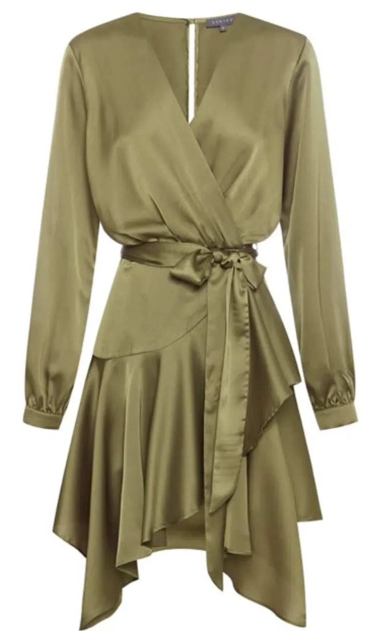 Sheike Rumours Wrap Dress Green Size 6 - Image 2