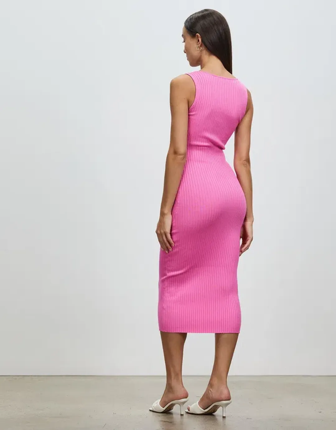 Lover Lily Midi Dress Pink Size 8 for rent on The Volte - main image