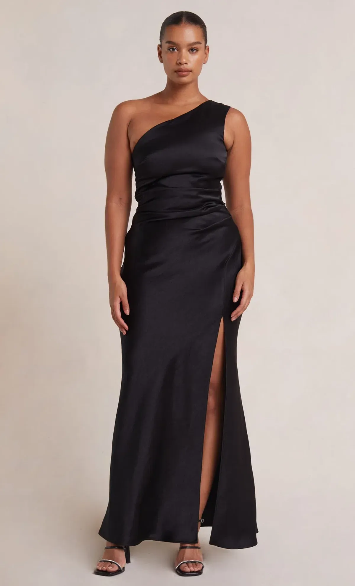 Bec & Bridge The Dreamer Asym Dress Black Size 6 - Image 3