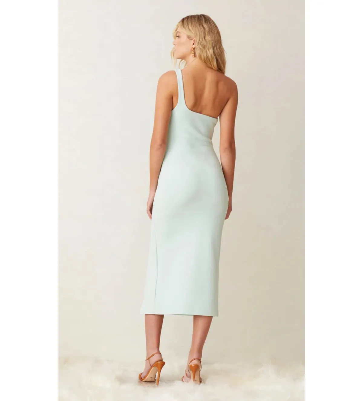 Bec & Bridge Ariel Midi Dress Mint Green Size 10 - Image 2