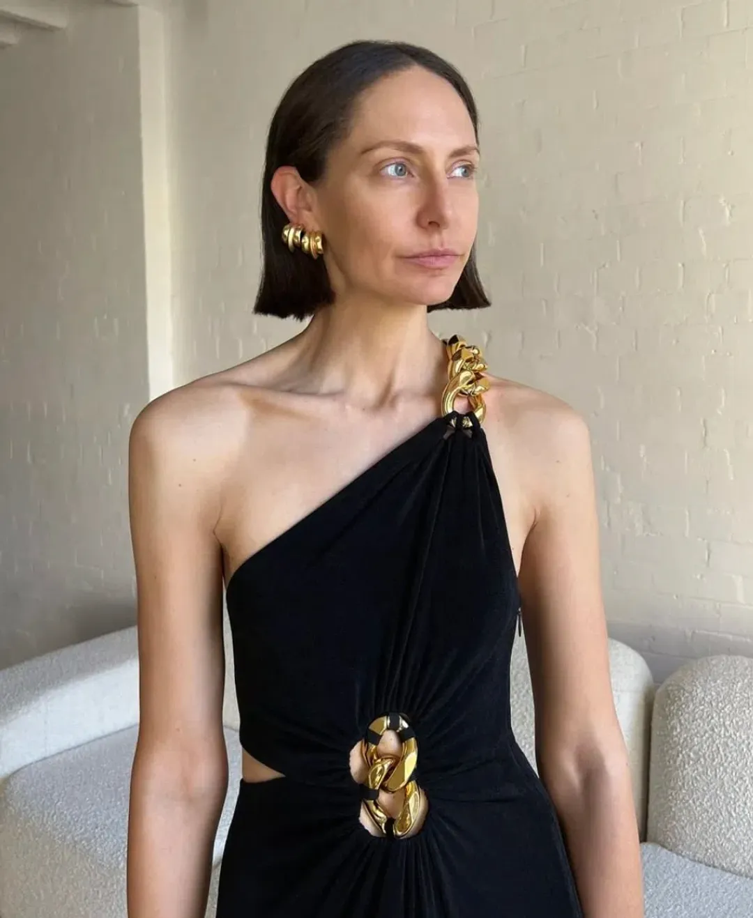 Sheike Hannah Dress Black Size 12 for rent on The Volte - main image