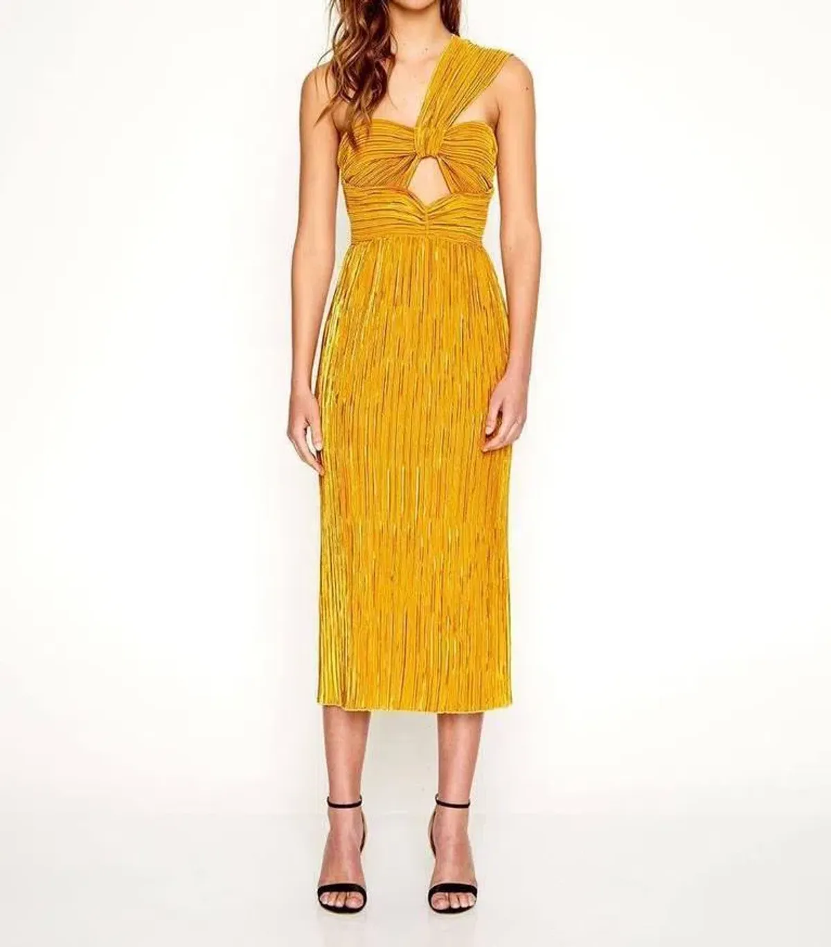Alice McCall Power Lady Dress in Yellow Size 6 - Image 1