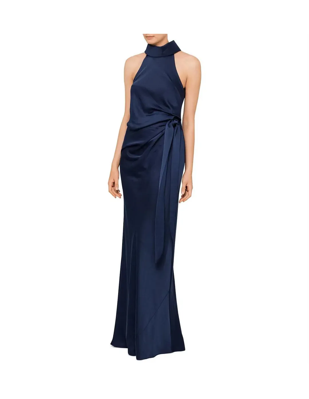 Camilla and Marc Foxglove Gown Navy Size 6 for rent on The Volte - main image