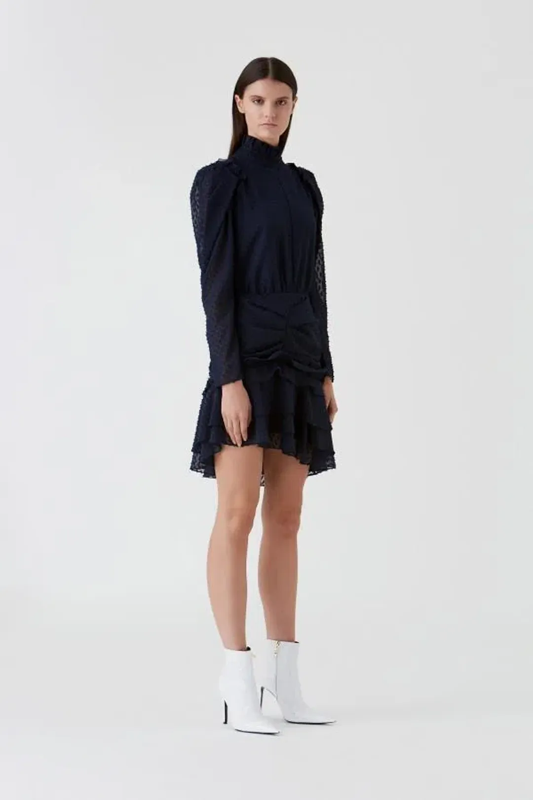 Camilla and Marc Evelyn Dress Navy Size 8 for rent on The Volte - main image