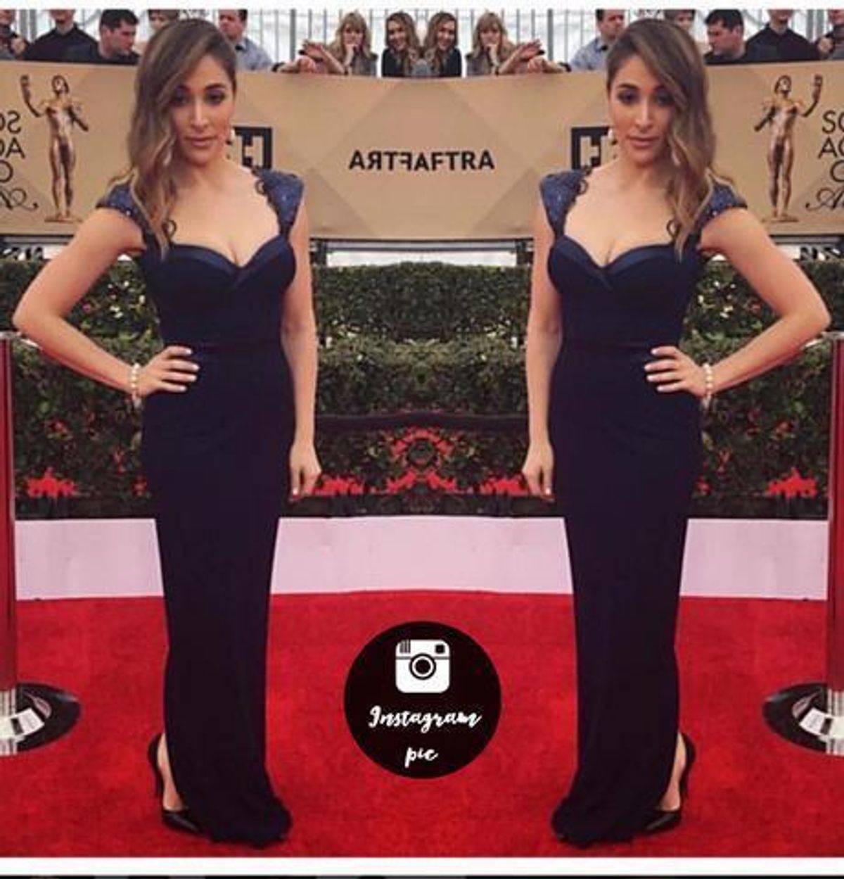 Elle Zeitoune Navy Blue Dolton Dress size 12 - Image 2