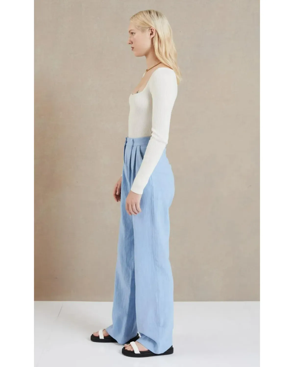 Bec & Bridge Harriet Pants Sky Blue Size XS / AU 6 - Image 2