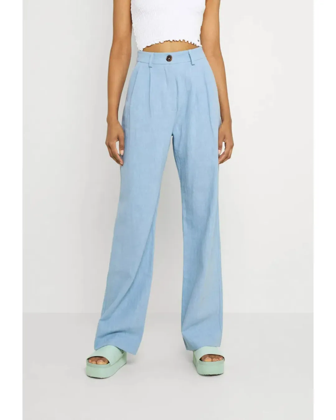 Bec & Bridge Harriet Pants Sky Blue Size XS / AU 6  for rent on The Volte - main image