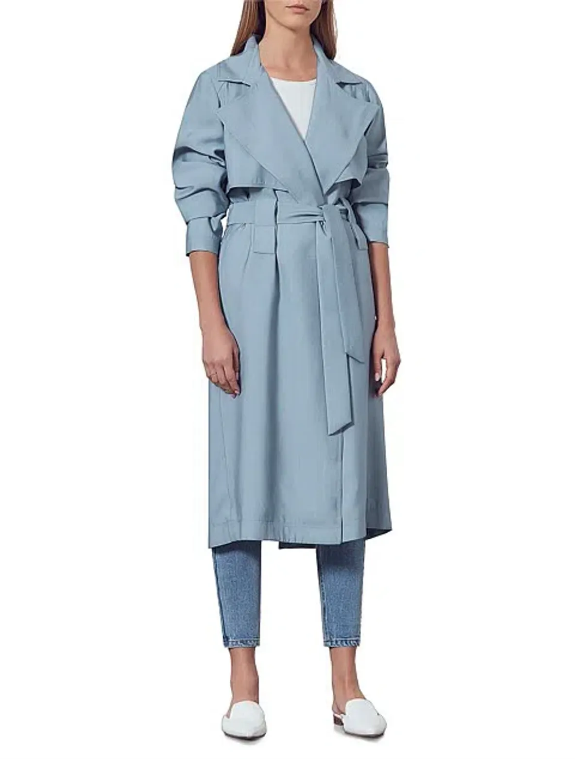 Viktoria & Woods Graduation Trench Coat Blue Size 0 / AU 6 - Image 5