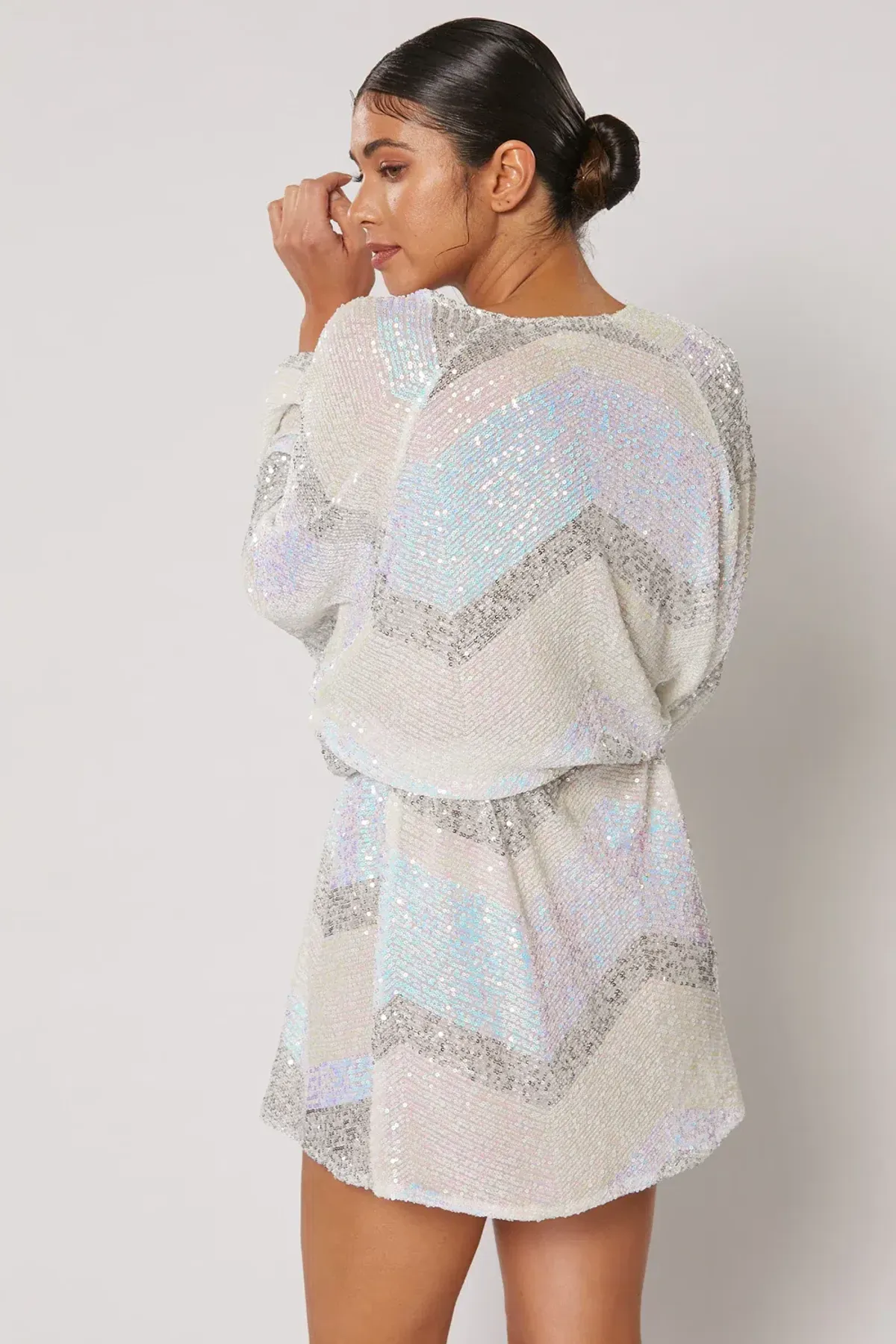 Winona Aviva Short Dress Print Size 8 - Image 3