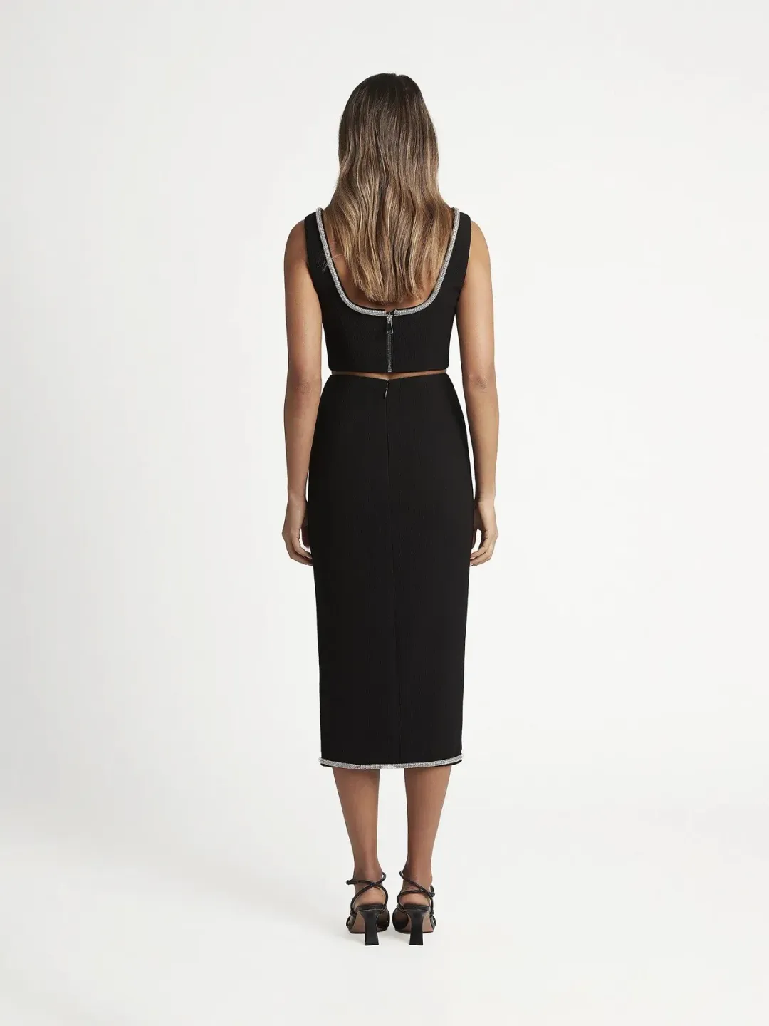 Sheike Emporium Skirt & Top Set Black Size 10  for rent on The Volte - main image