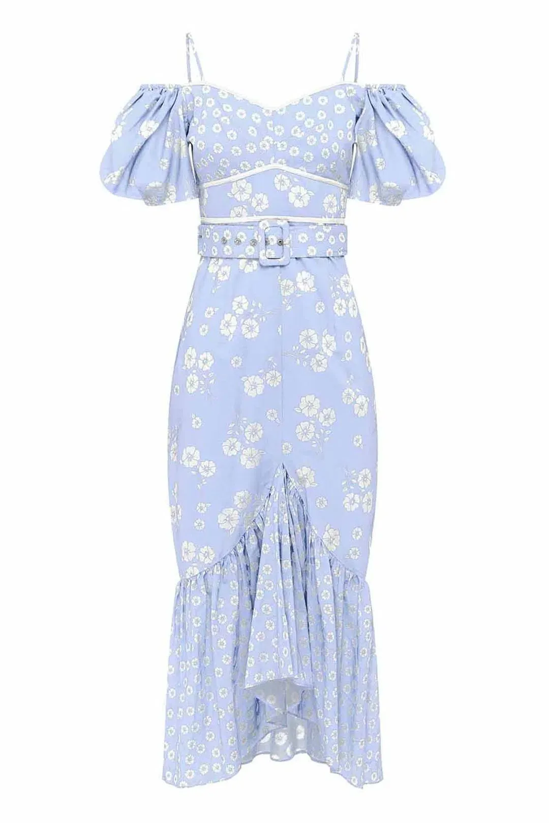 Alice McCall Izabella Midi Dress in Blue Size 6 for rent on The Volte - main image
