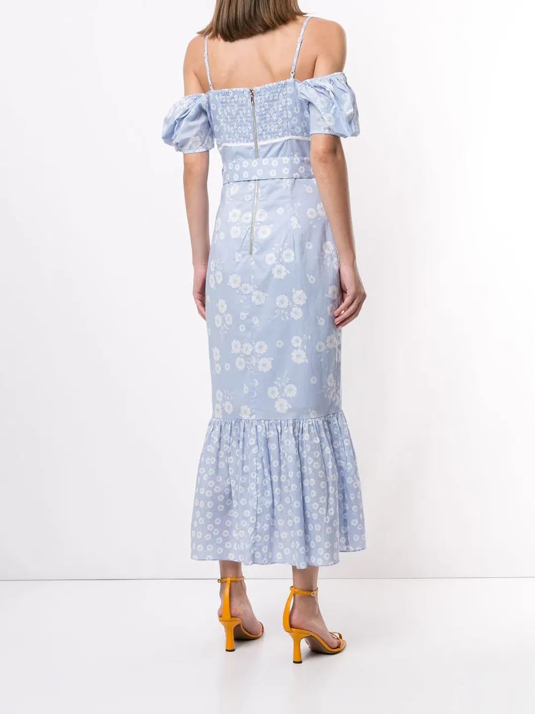 Alice McCall Izabella Midi Dress in Blue Size 6 for rent on The Volte - main image