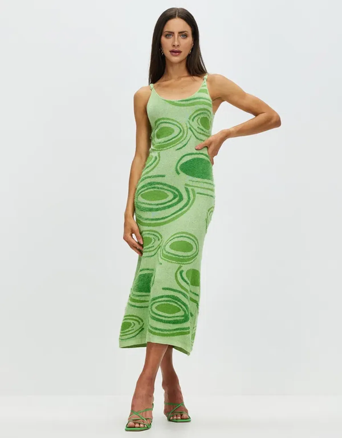 House of Sunny Hockney Dress Green Size 10 - Image 1