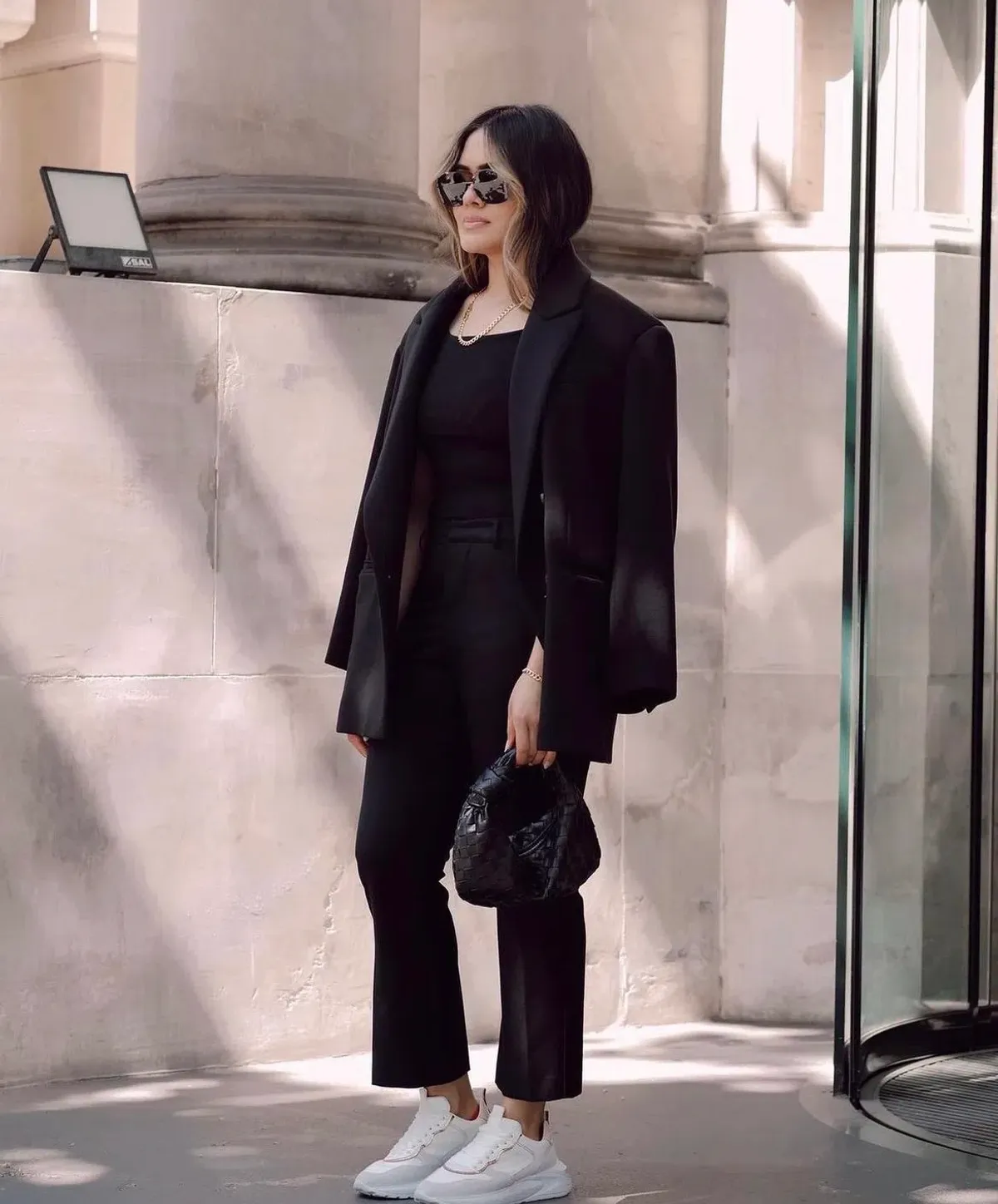 Bottega Veneta Mini Jodie Bag in Black - Image 4