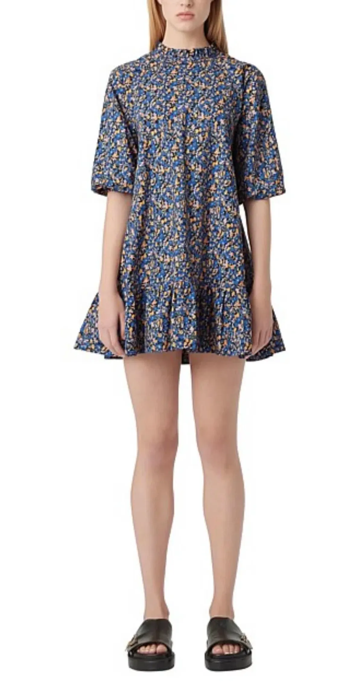 Camilla and Marc Majella Mini Dress Blue Size 8 - Image 1