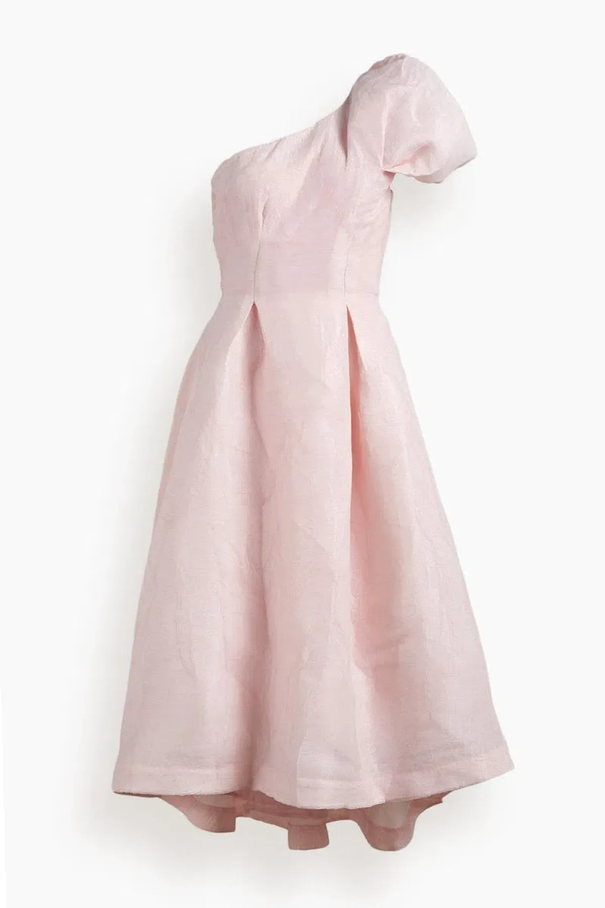 Rachel Gilbert Angus Midi Dress Pink Size AU 6 - Image 3