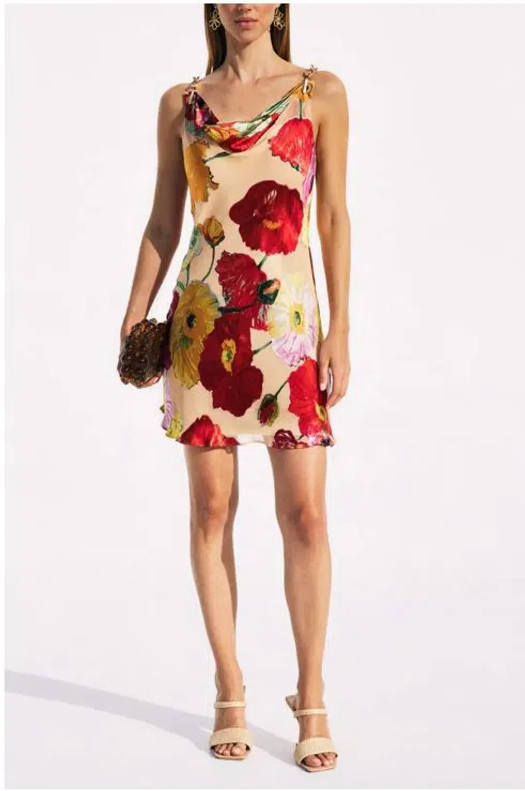 Cult Gaia Nerida Dress Floral Size 10 for rent on The Volte - main image