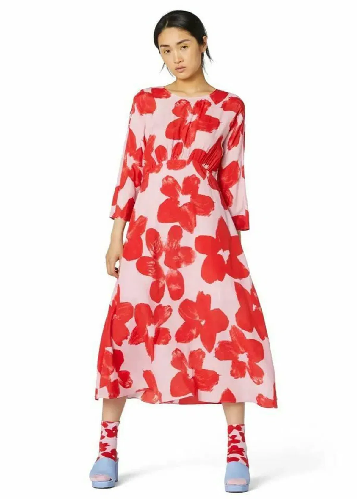 Gorman Poppy Long Dress Floral Size 8 - Image 2