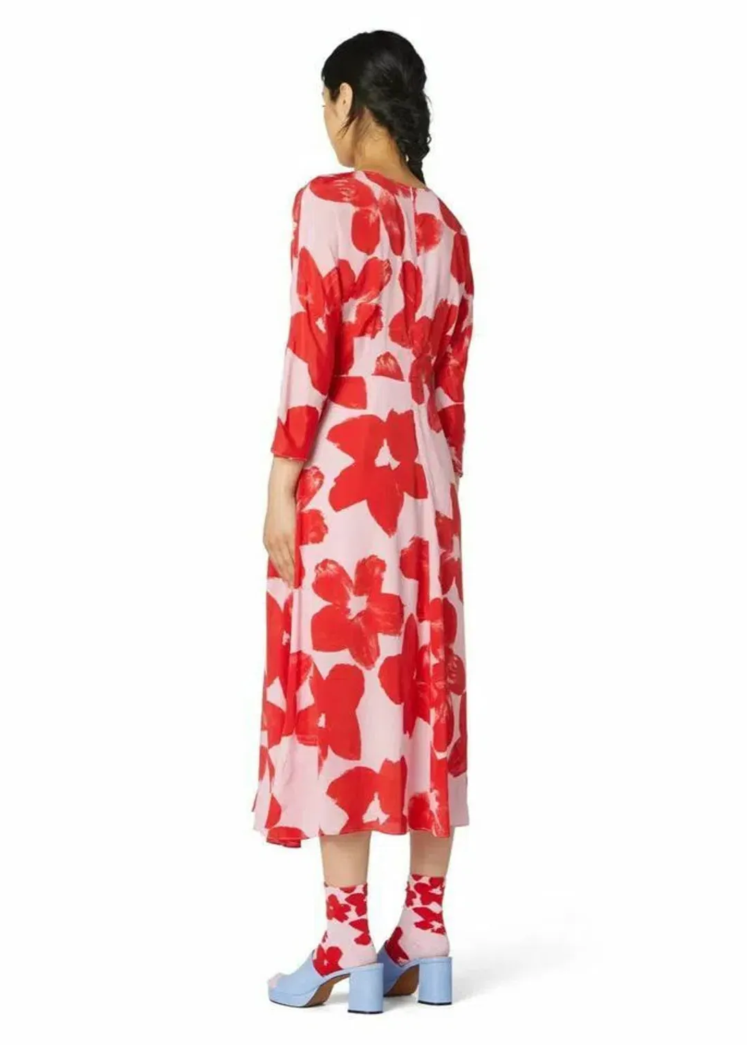 Gorman Poppy Long Dress Floral Size 8 for rent on The Volte - main image