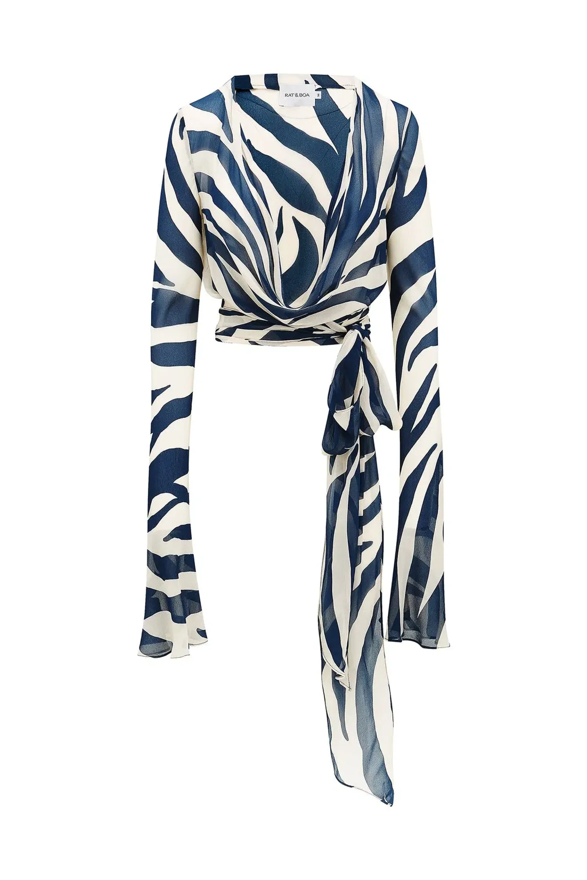 Rat & Boa Lazure Skirt and Blouse Set Print Size 10 - Image 4