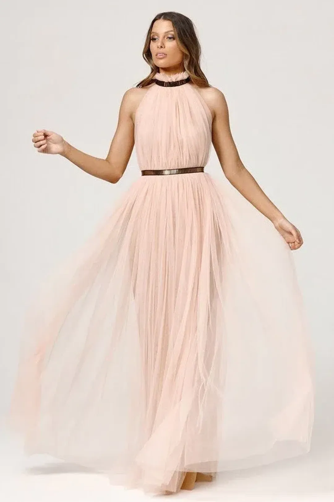 Lexi Kenzie Dress In Pink Size 12 for rent on The Volte - main image
