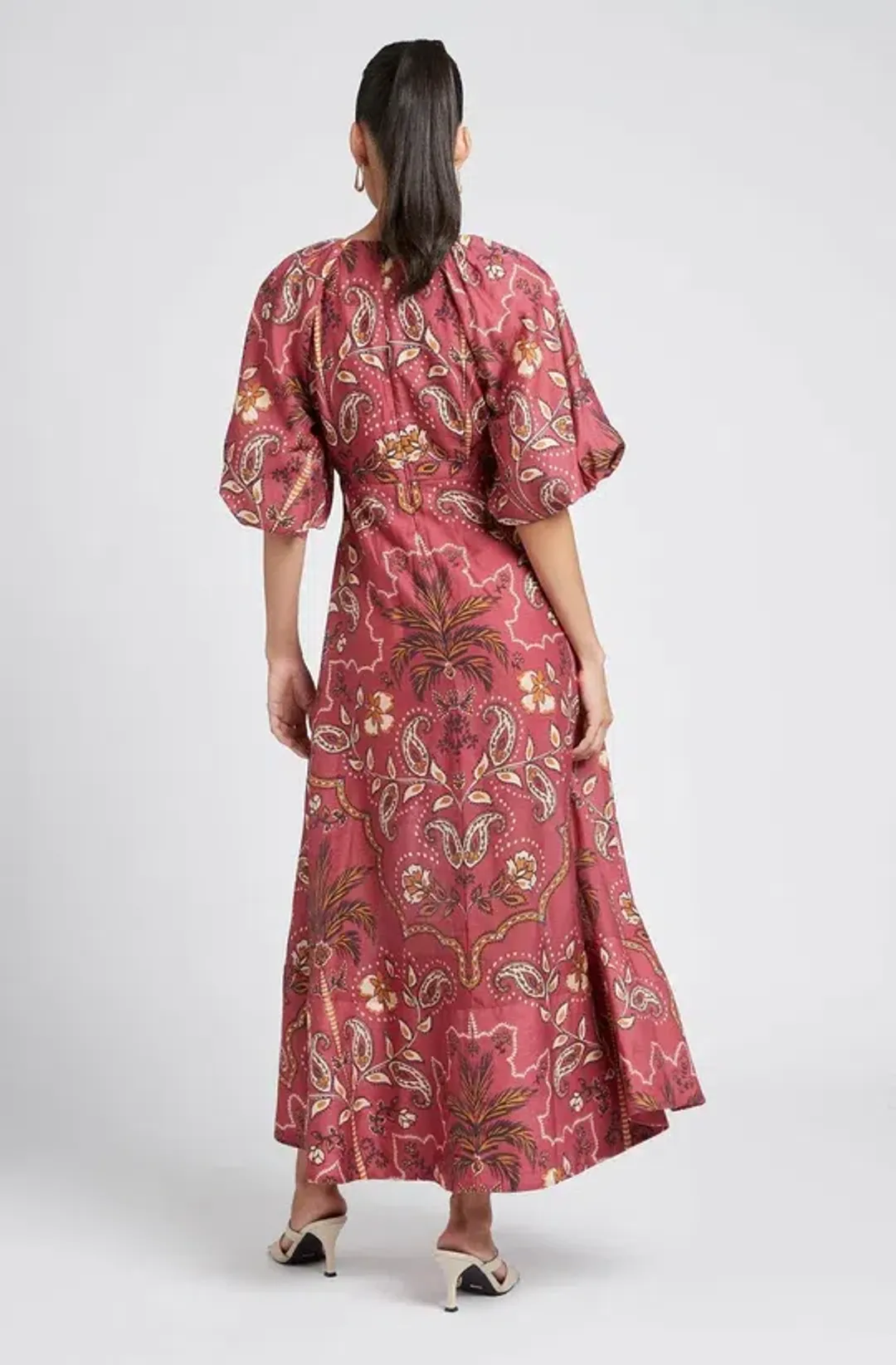 Sheike Panama Maxi Dress Print Size 10 for rent on The Volte - main image