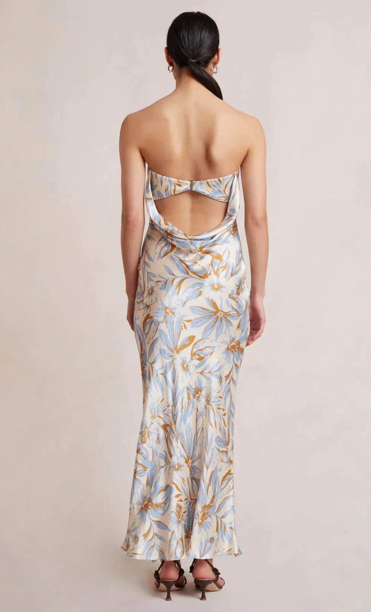 Bec & Bridge Stella Strapless Dress Floral Size 8 - Image 3