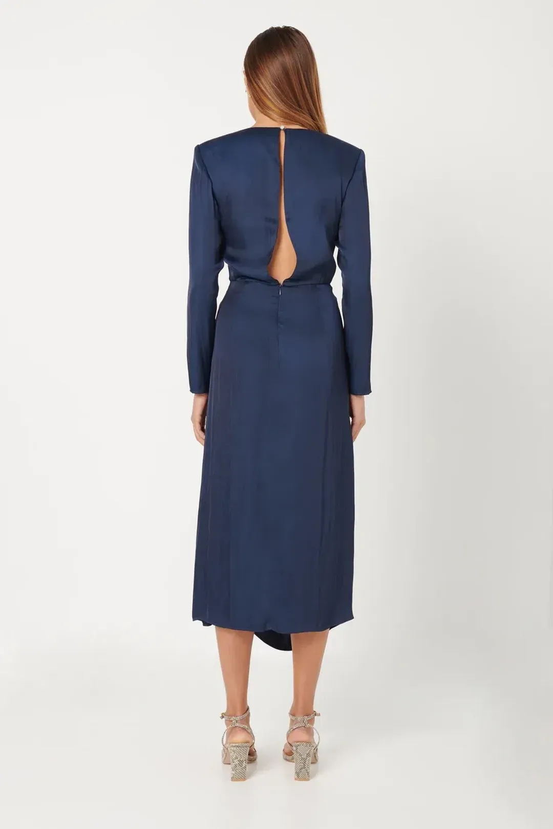 Elliatt Ministry Dress Midnight Blue Size S/ Au 8 for rent on The Volte - main image