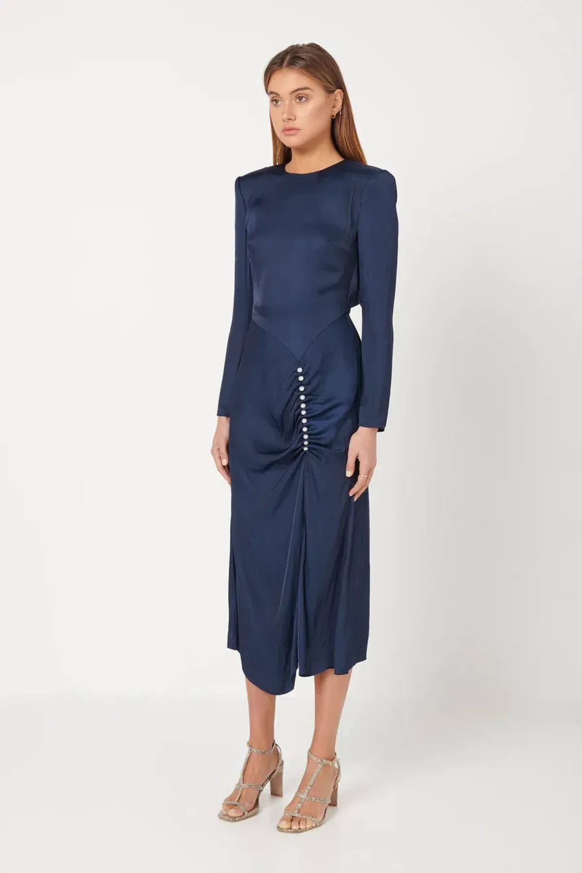 Elliatt Ministry Dress Midnight Blue Size S/ Au 8 - Image 2