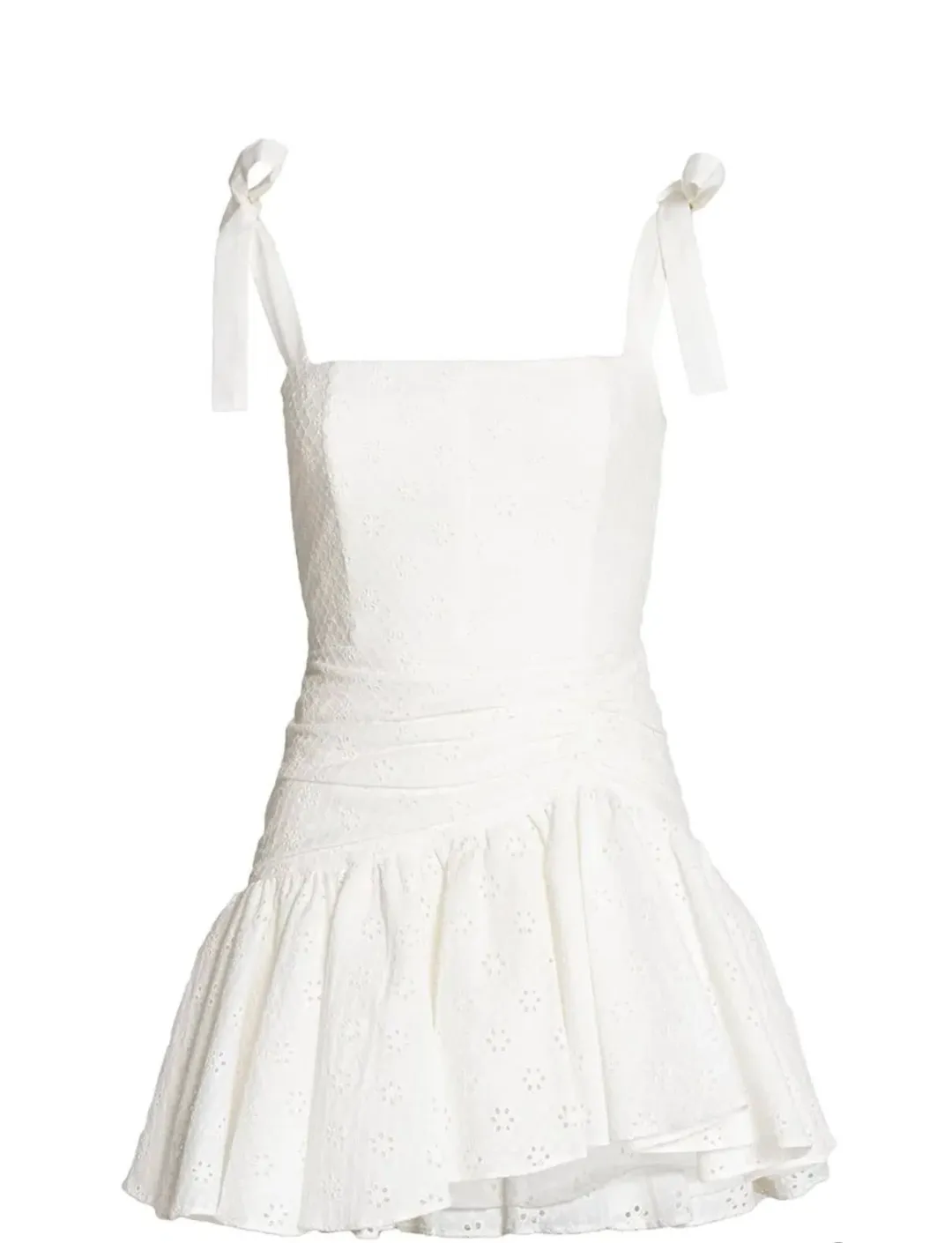 Sofia the Label Alaska Dress Mini Dress White Size 8 for rent on The Volte - main image