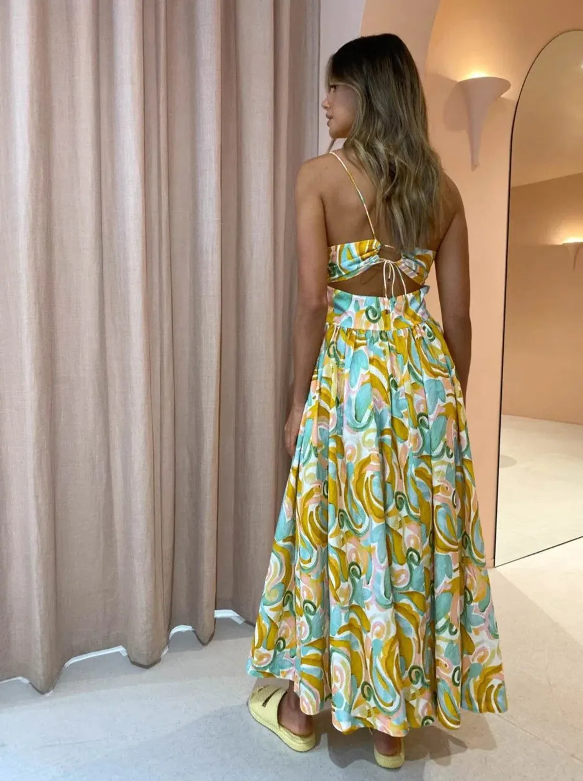 Steele Jasmine Maxi Dress Allegro Size 8 - Image 2