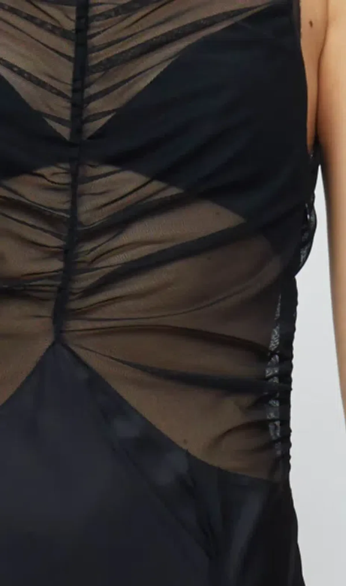 Bec & Bridge Naomi Split Maxi Dress Black Size 8 / S - Image 5