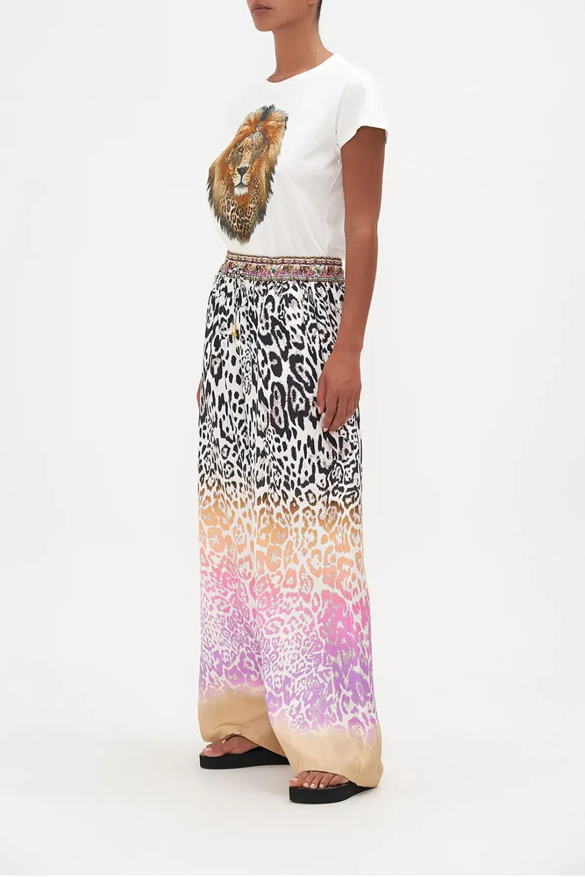 Camilla Straight Leg Pant Kitty Kat Klub Size L / AU 14  - Image 2