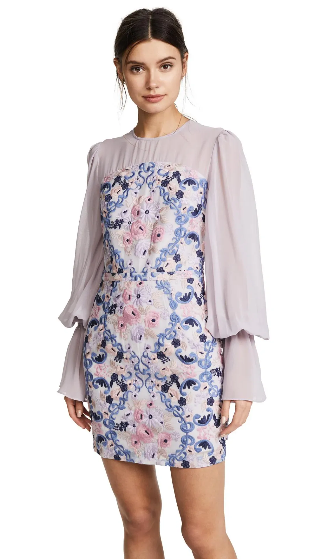 We Are Kindred Elisabetta Mini Dress Purple Size 6  for rent on The Volte - main image