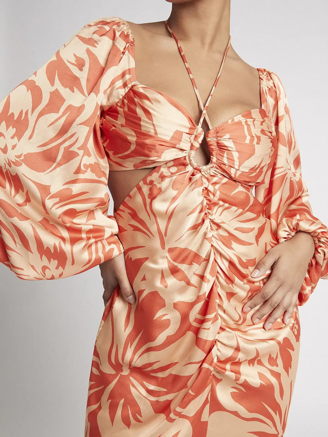 Sheike Cuban Nights Dress Print Size 8 / S for rent on The Volte - main image