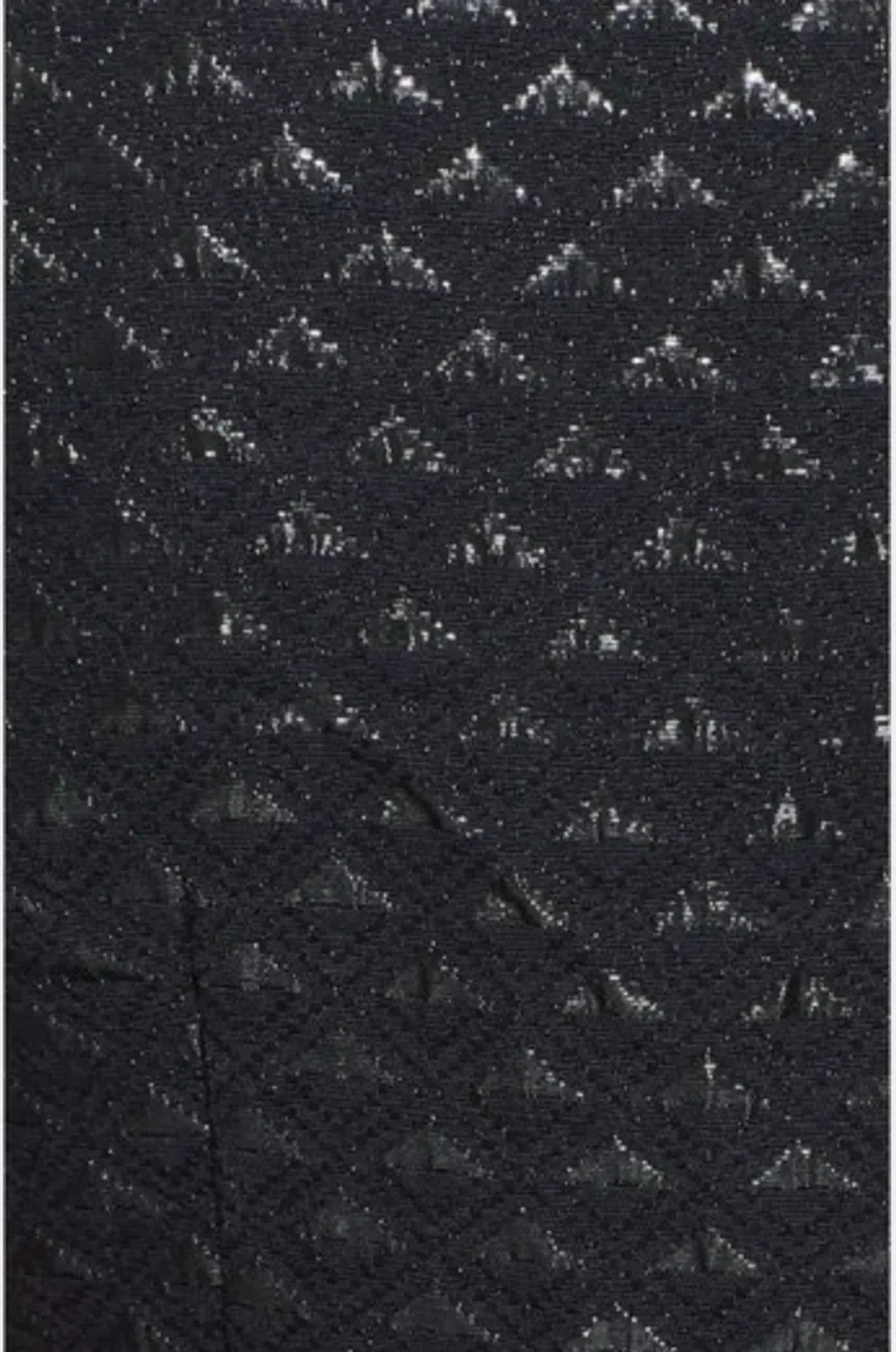 Ted Baker Carice Metallic Jacquard Capsleeve Mini Dress Black Size 0 / Au 6 - Image 5