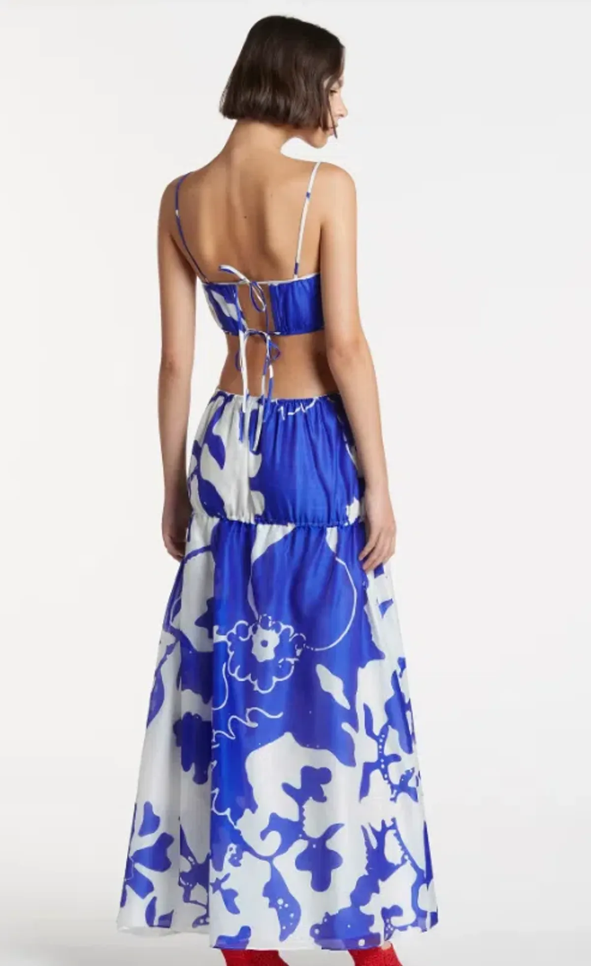 Sir the Label Vivi Crop and Skirt Set Merce Abstract Print Size 6 - Image 3