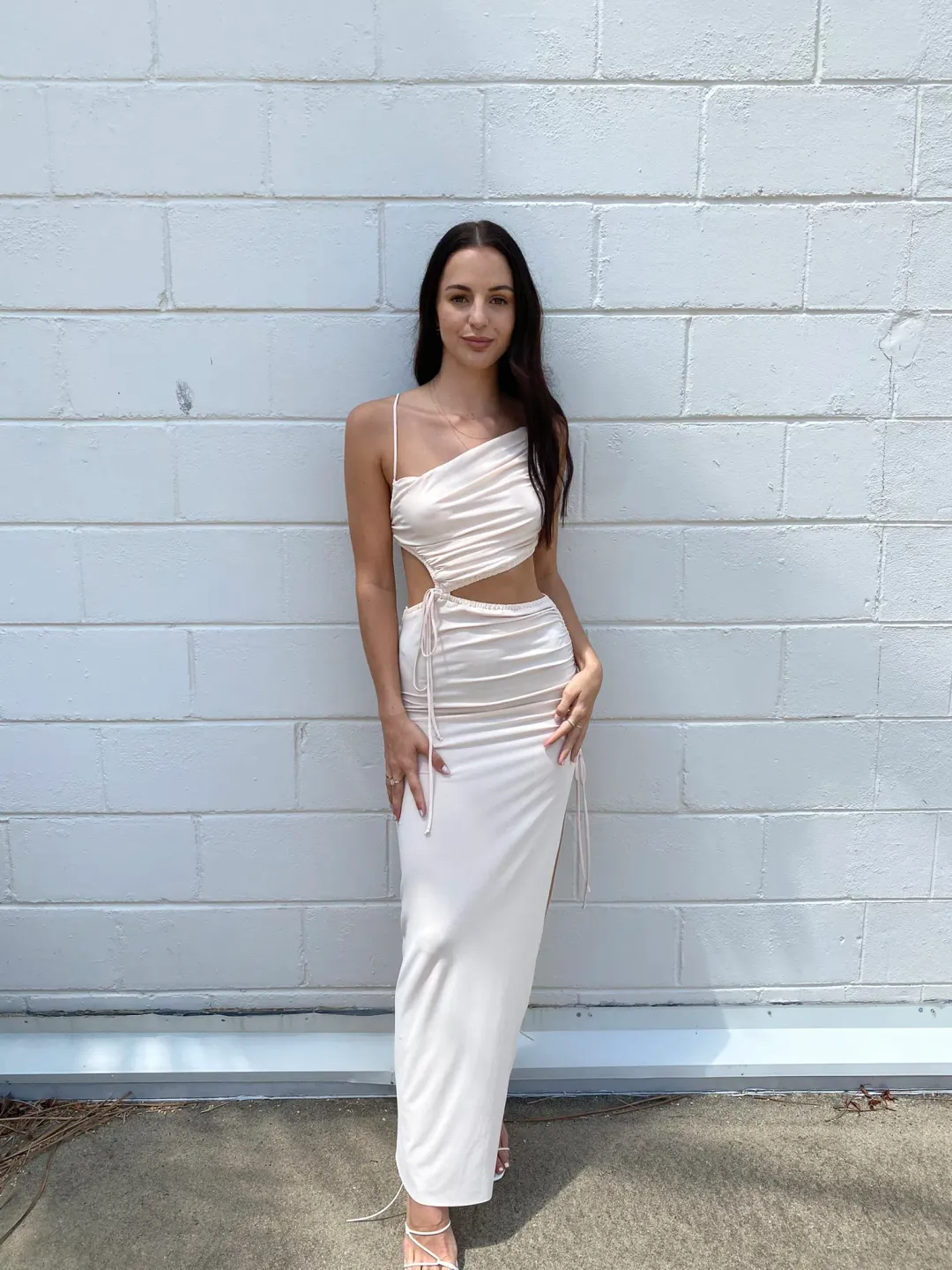 Bec & Bridge Dilkon Maxi Dress Shell Size S/Au 8 for rent on The Volte - main image