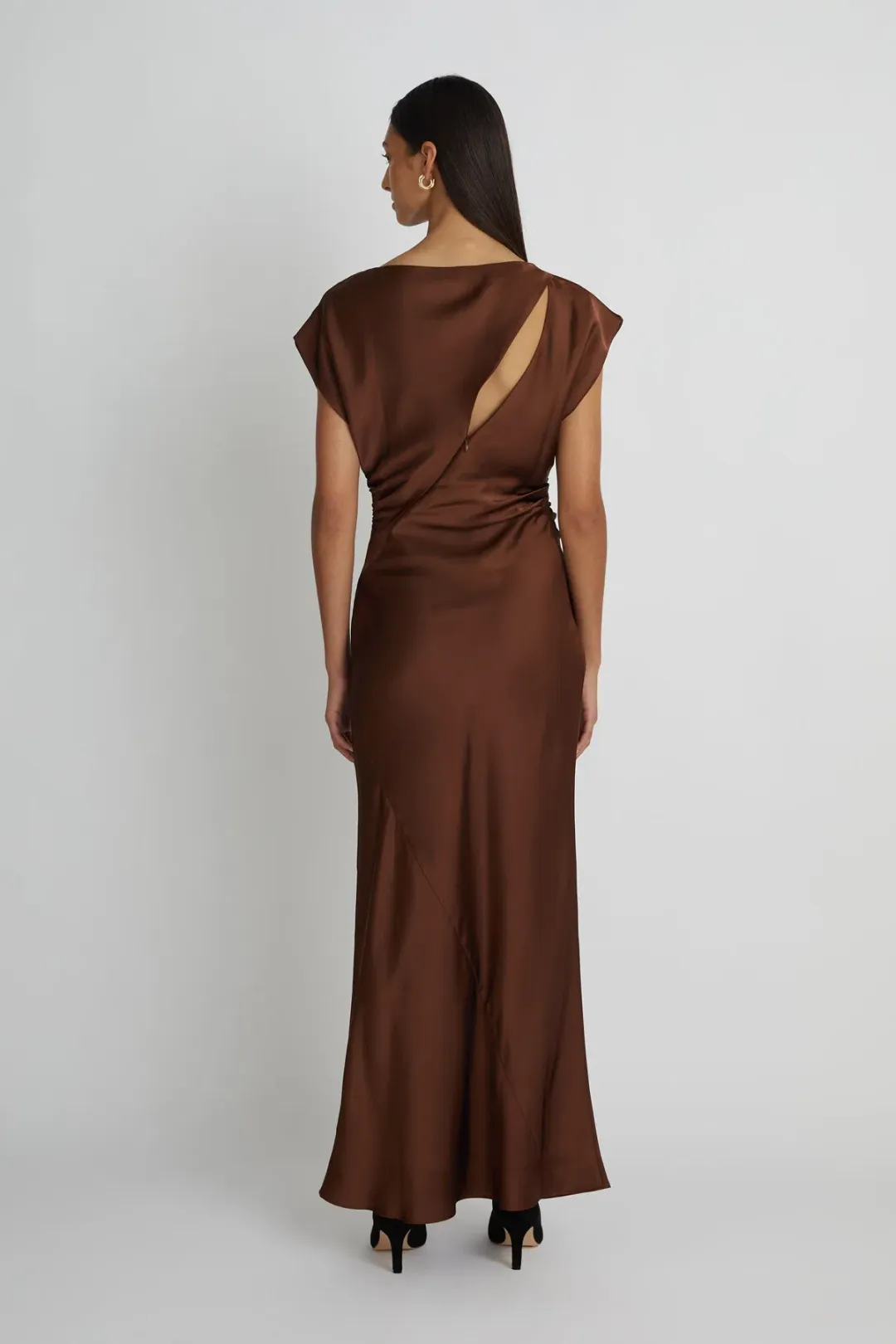 Camilla and Marc Eclar Dress Brown Size 8 for rent on The Volte - main image