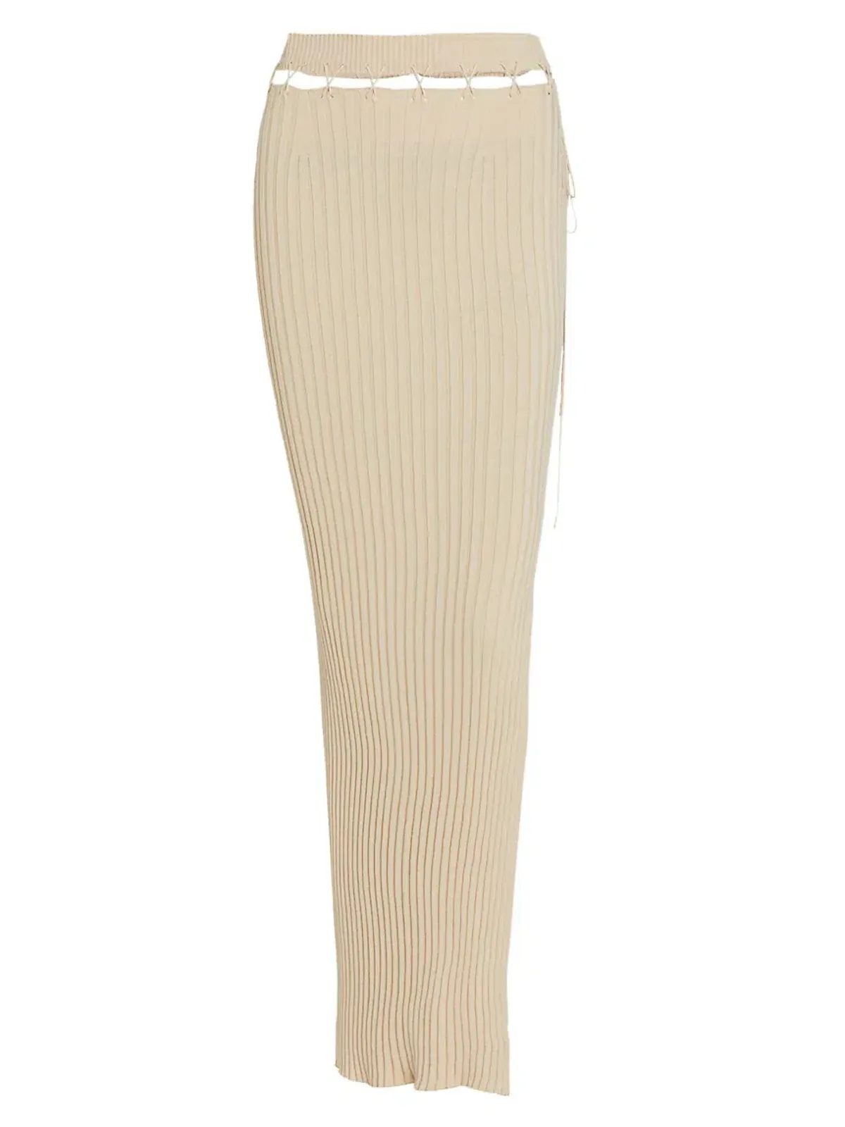 Aya Muse Reposier tan Top & Skirt Set Tan Size 4 - Image 2