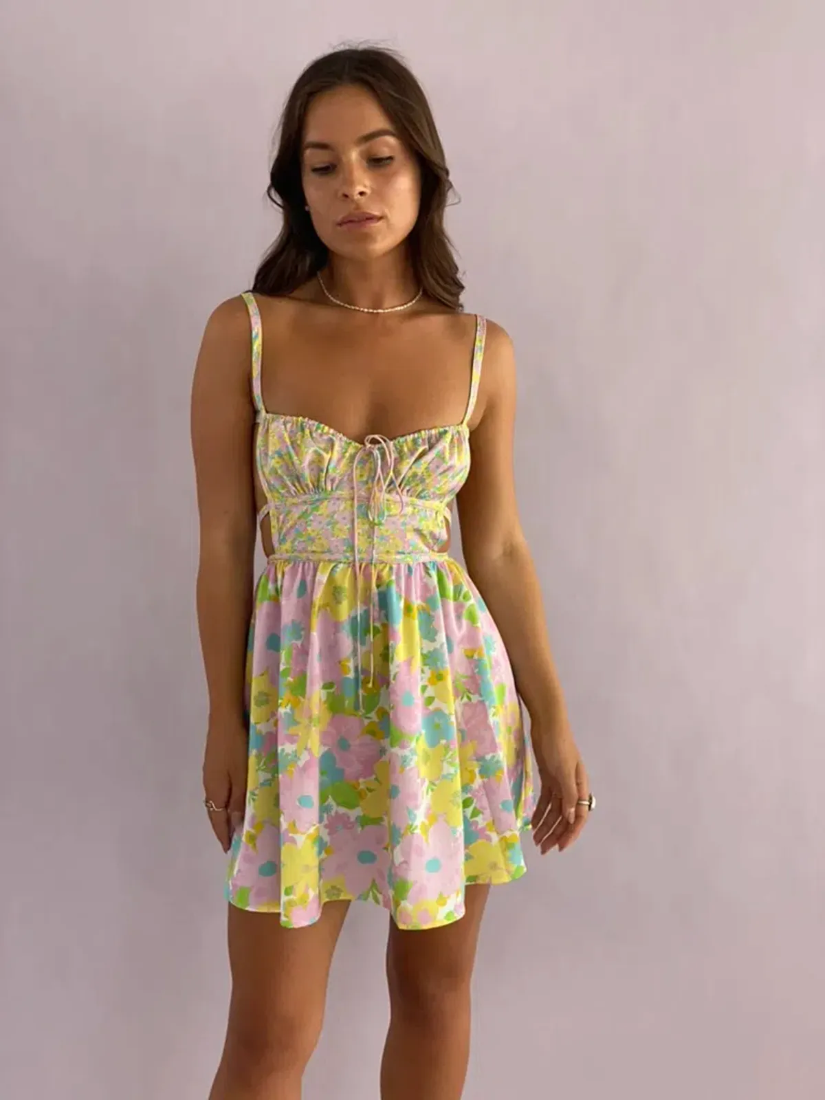 For Love & Lemons Emily Backless Dress Size XS/Au 6  - Image 5