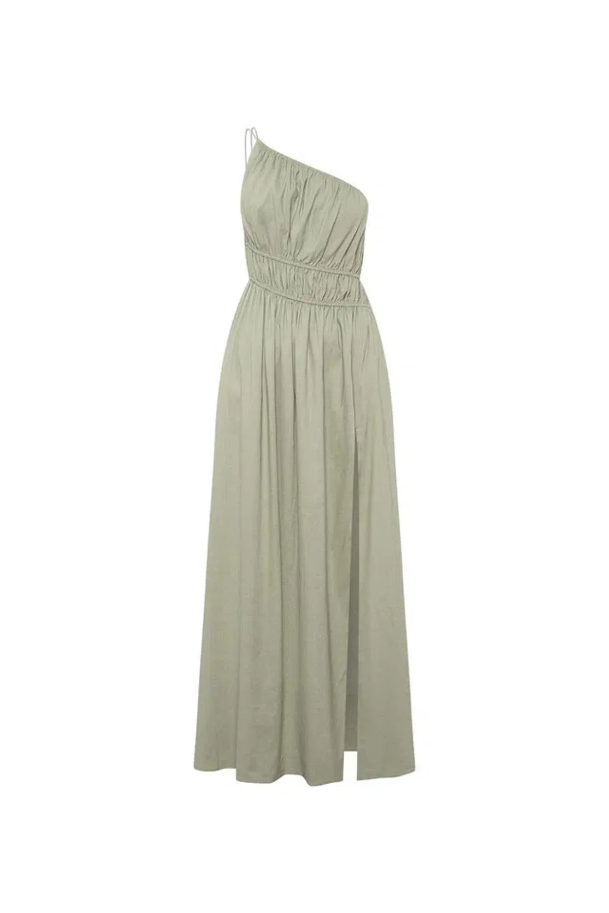 Camilla and Marc Sevilla Asymmetric Dress Green Size 6 - Image 3