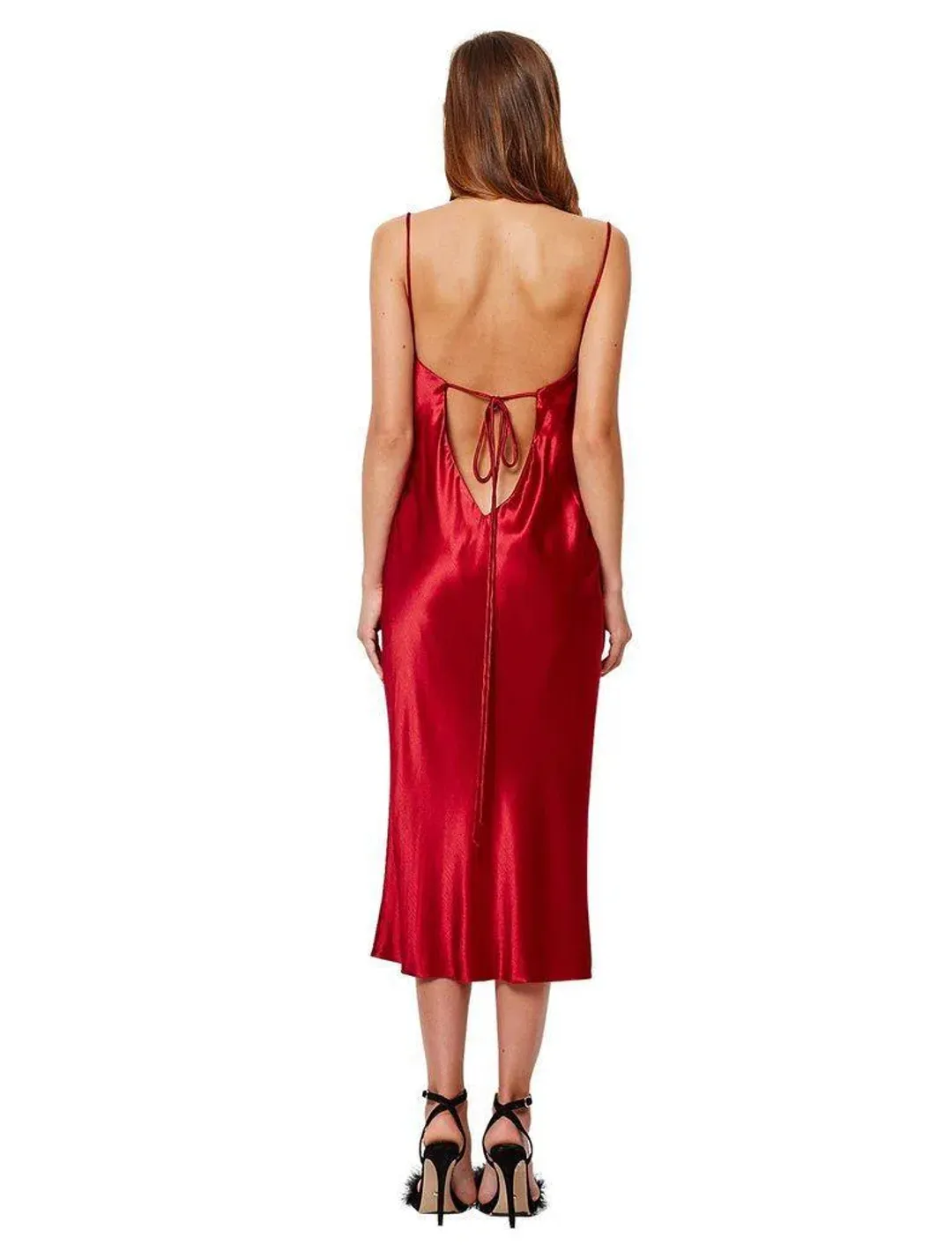 Bec & Bridge Decadent Slip Dress Red Size 8 for rent on The Volte - main image