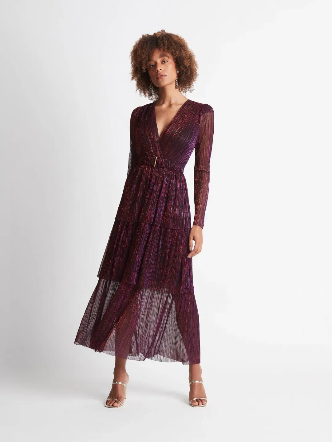 Sheike All That Sparkles Dress Metallic Size 10 / M for rent on The Volte - main image