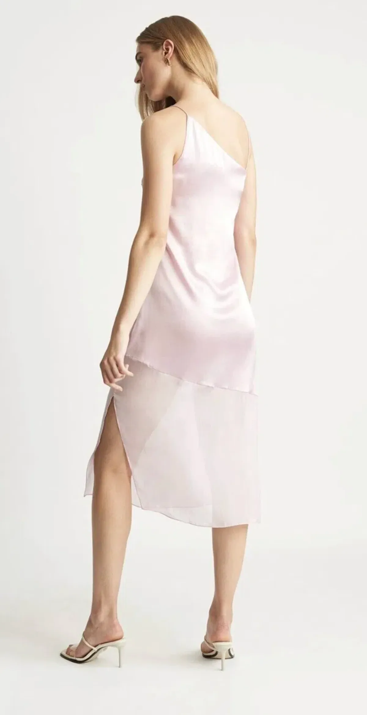 Ginia Luna Midi Dress Pink Size XS / Au 6 - Image 3