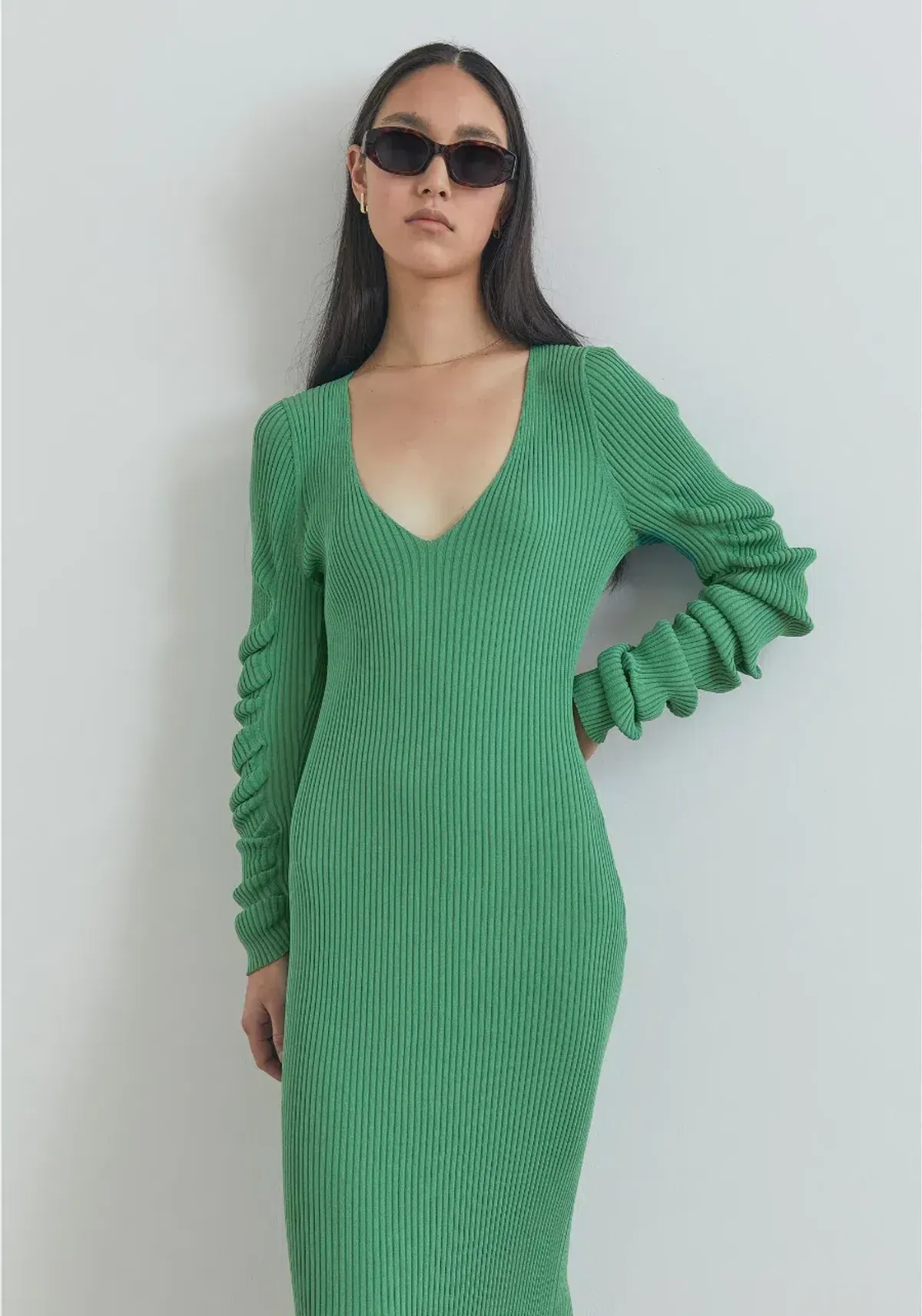 Viktoria & Woods Transcendent Dress in Aspen Green Size M / Au 10 - Image 2