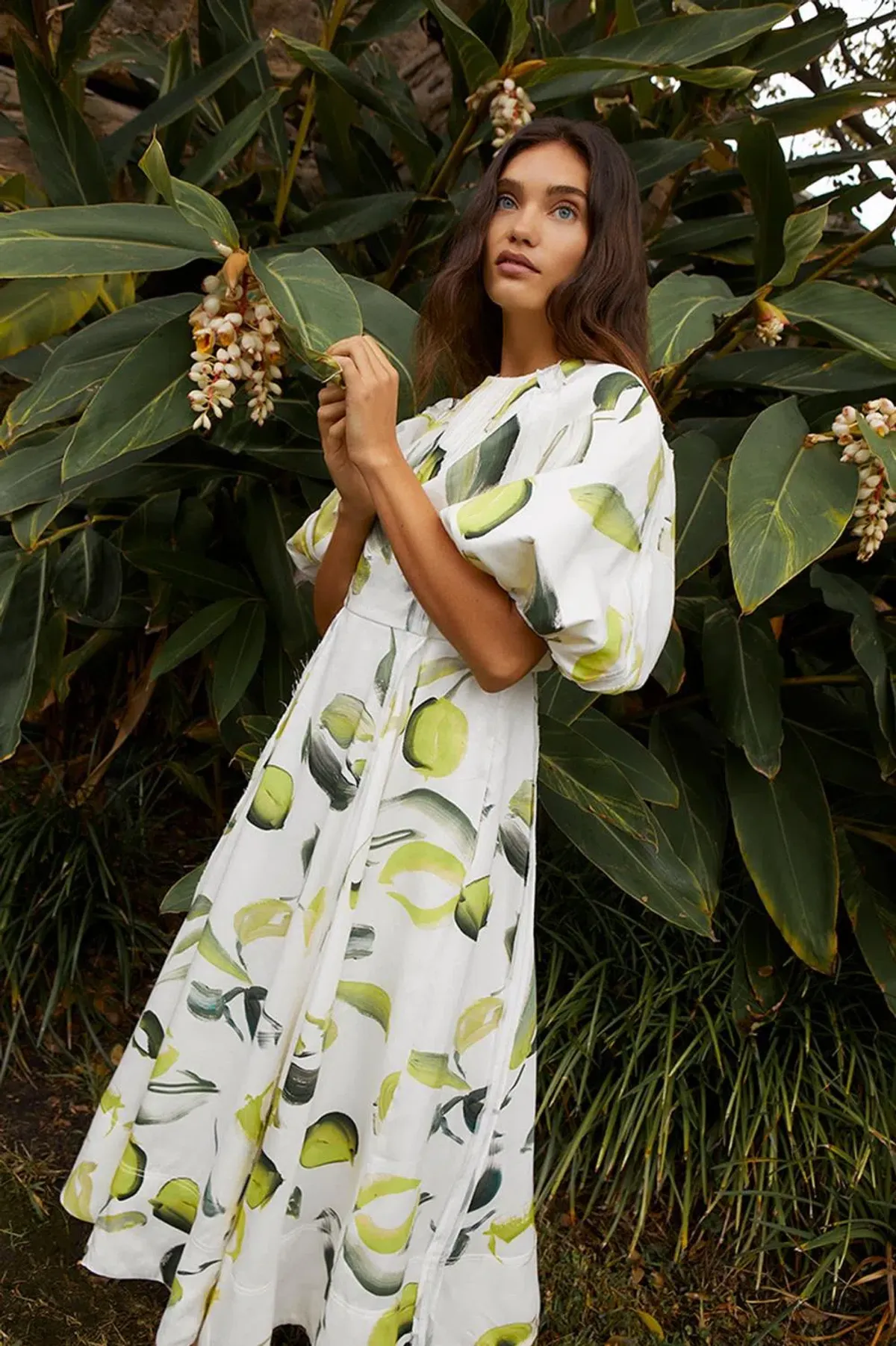 Aje Zest Midi Dress Print Size 6 / XS - Image 4