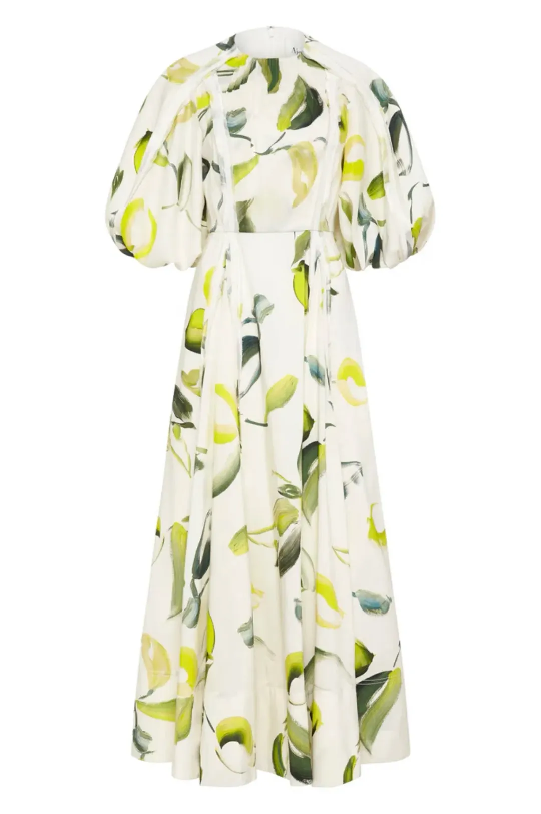 Aje Zest Midi Dress Print Size 6 / XS for rent on The Volte - main image