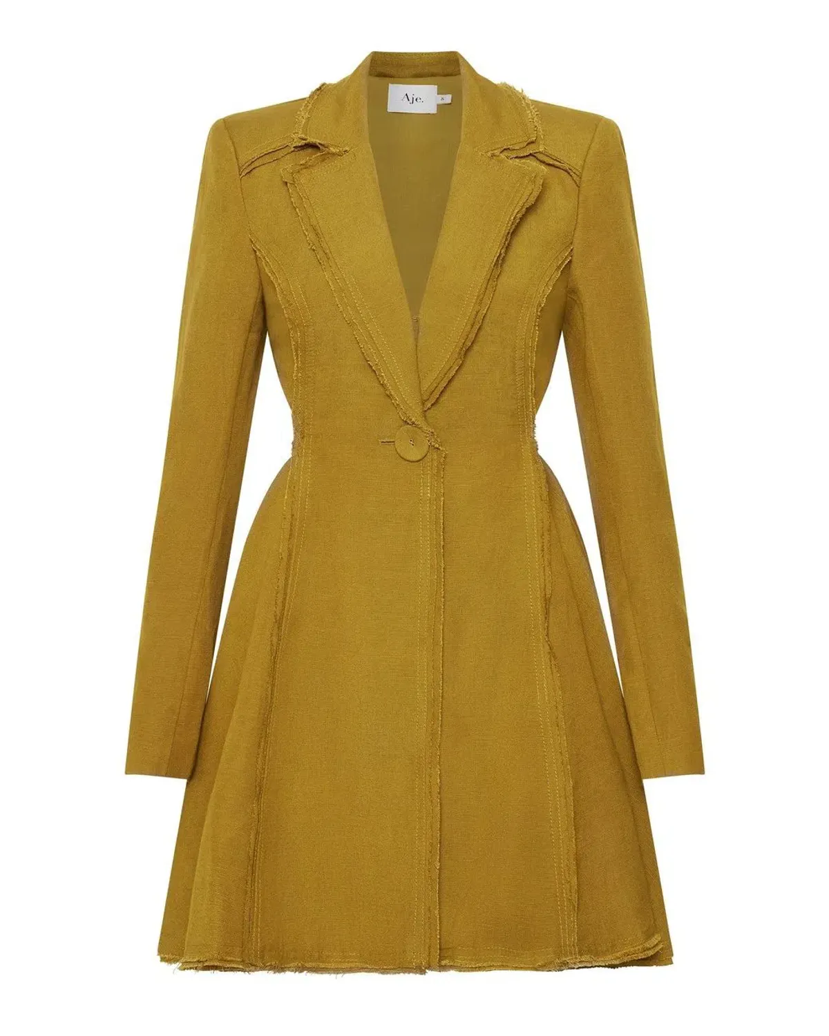 Aje  Martino Cut out Jacket Dress Green Size 14 - Image 3